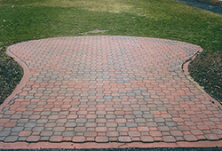 Patio and Walkways: Updated with New Paver Style Walkway